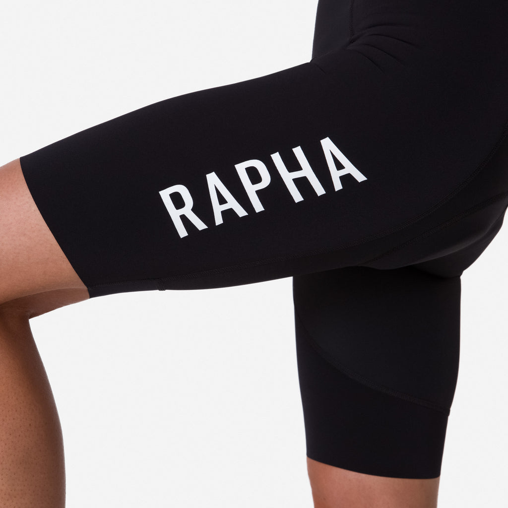 Women's Pro Team Bib Shorts III - Long - Black/White