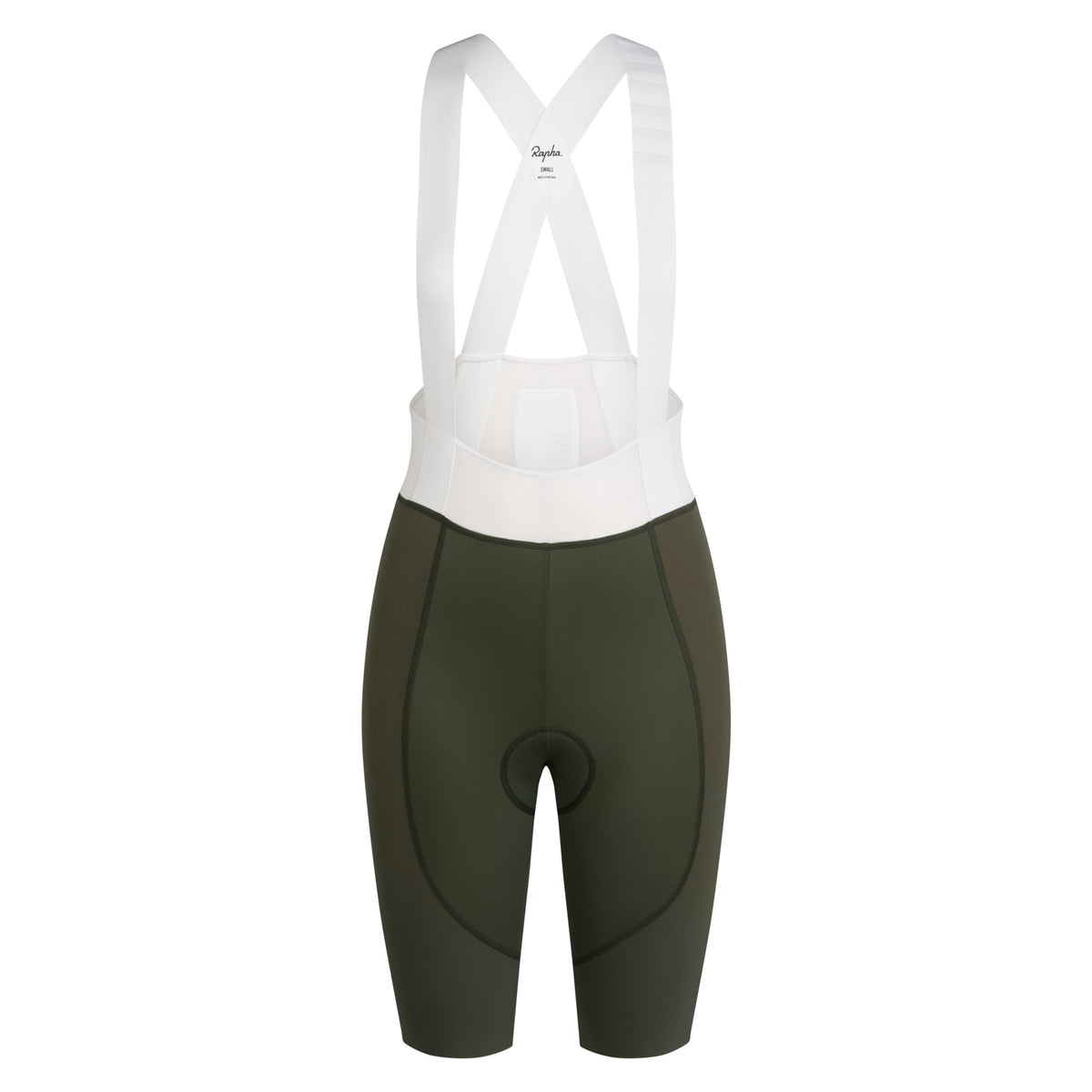 Women's Pro Team Bib Shorts III - Long - Dark Green/White