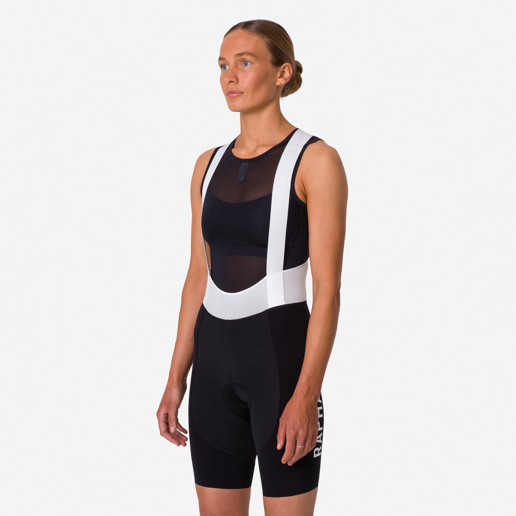 Women's Pro Team Bib Shorts III - Regular - Black/White