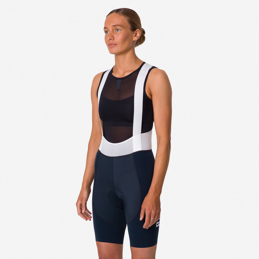 Women's Pro Team Bib Shorts III - Regular - Carbon/White