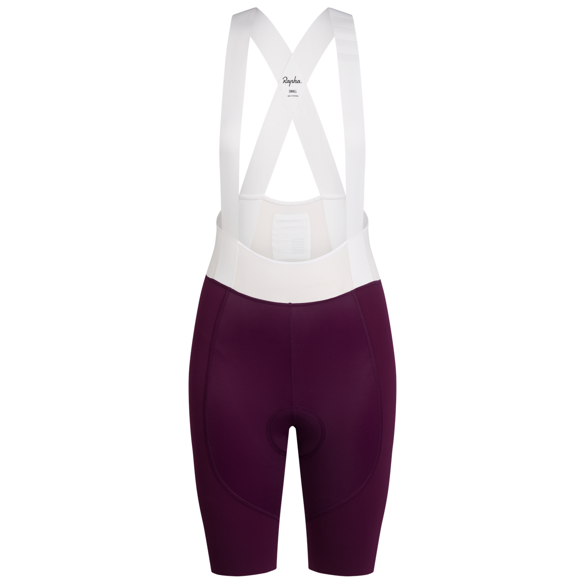 Women's Pro Team Bib Shorts III - Regular - Plum/White