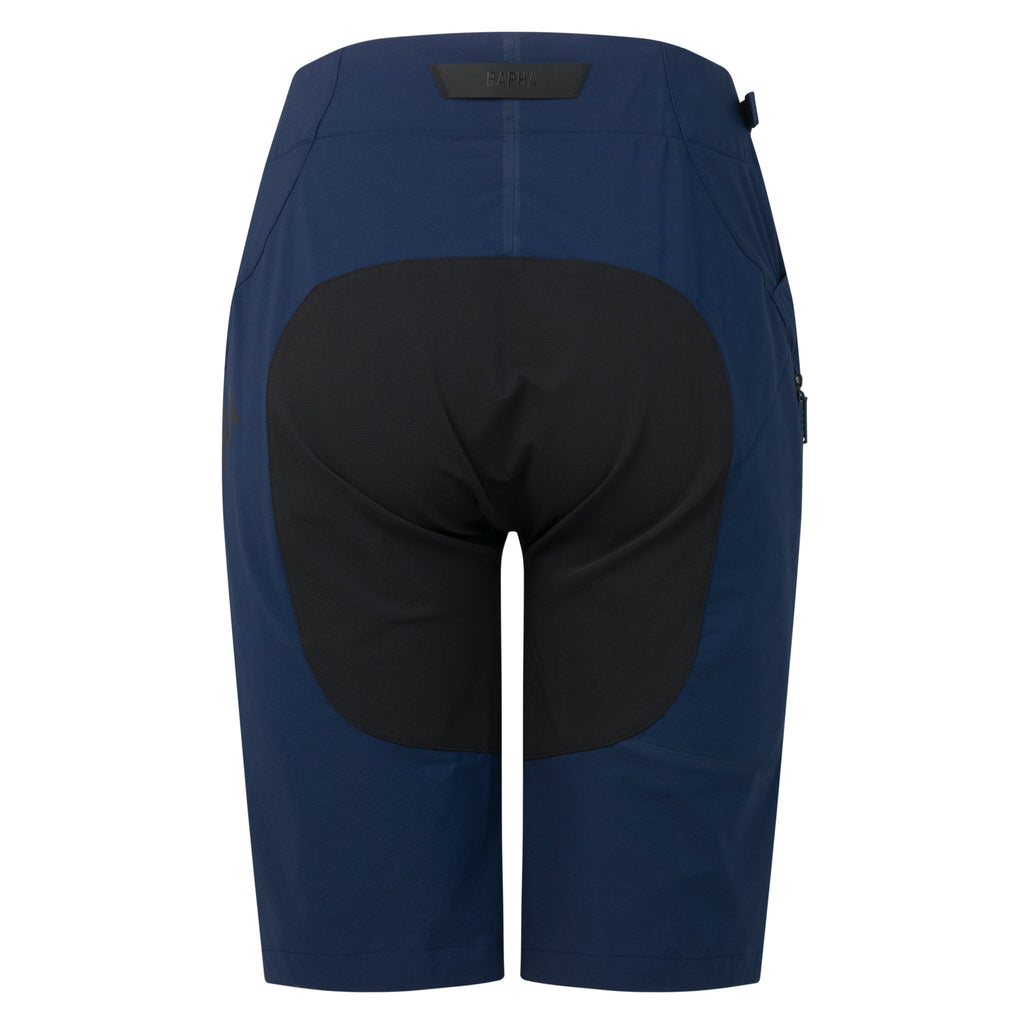 Women's Trail Finale Shorts - Marine Blue/Black
