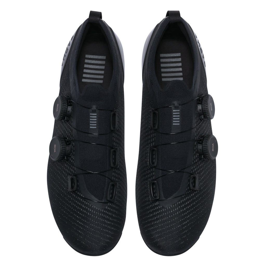 Pro Team Powerweave Road Shoes - Black/Black