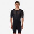 Men's Pro Team Summer Roadsuit - Black/Grey