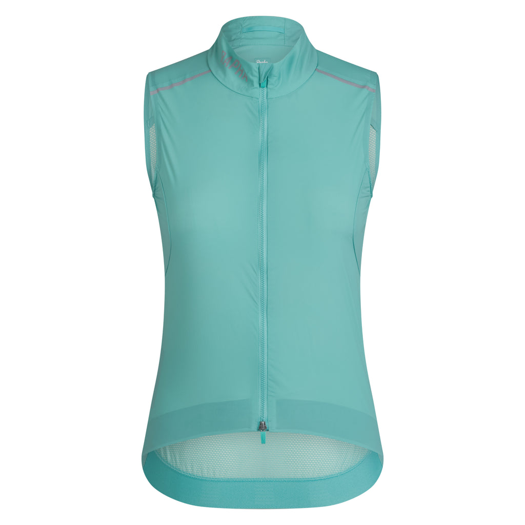 Women's Pro Team Gilet II - Lagoon/Silver Reflective