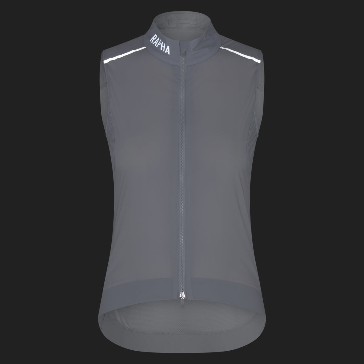 Women's Pro Team Gilet II - Silver/White