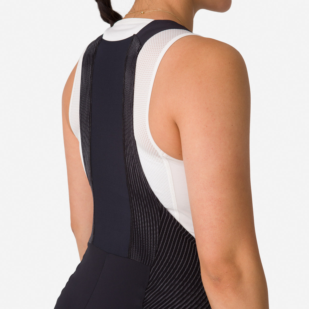 Women's Pro Team Powerweave Bib Shorts - Black/Black