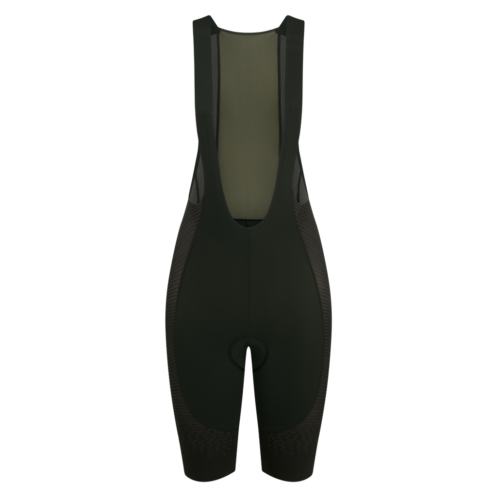 Women's Pro Team Powerweave Bib Shorts - Bottle Green/Laurel