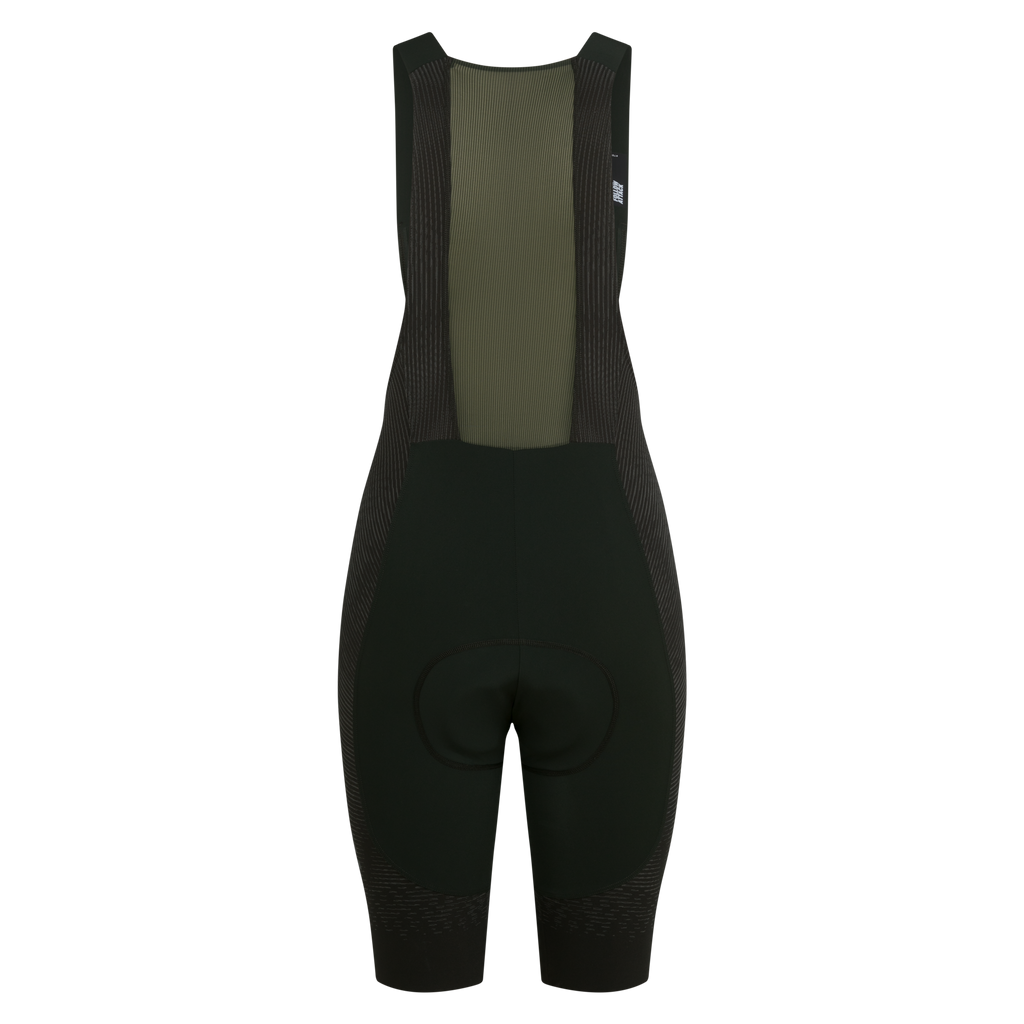 Women's Pro Team Powerweave Bib Shorts - Bottle Green/Laurel
