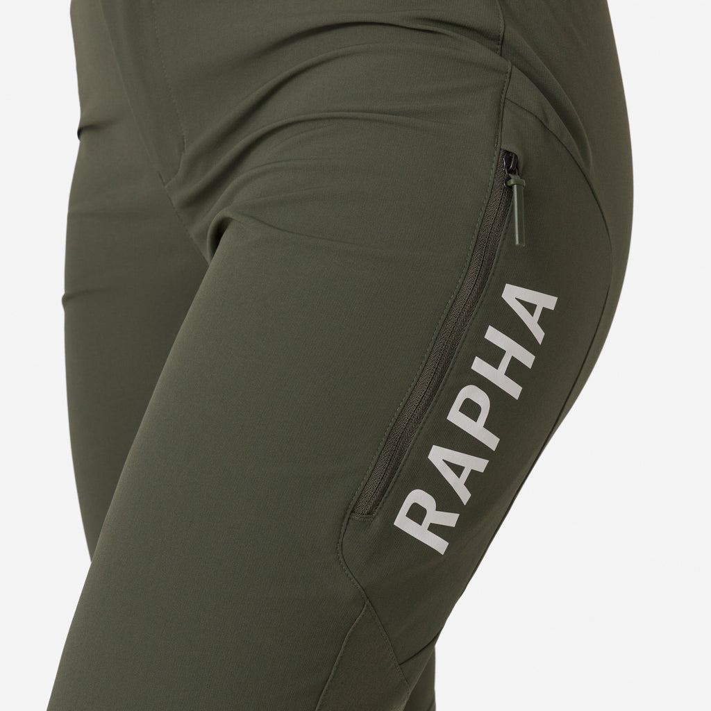 Women's Trail Pants - Dark Green/Green