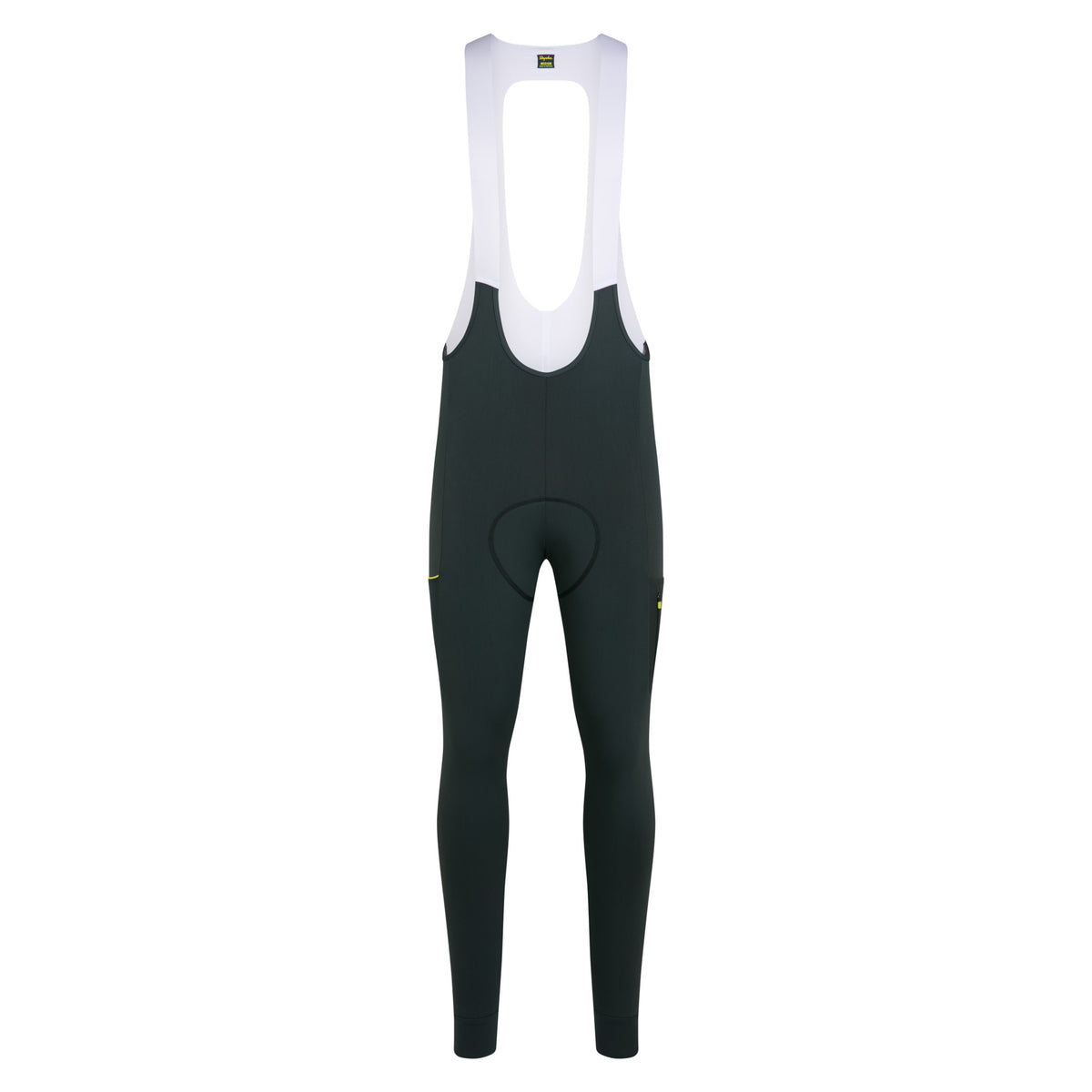 Men's Brevet Cargo Winter Tights - Dark Forest/Chartreuse