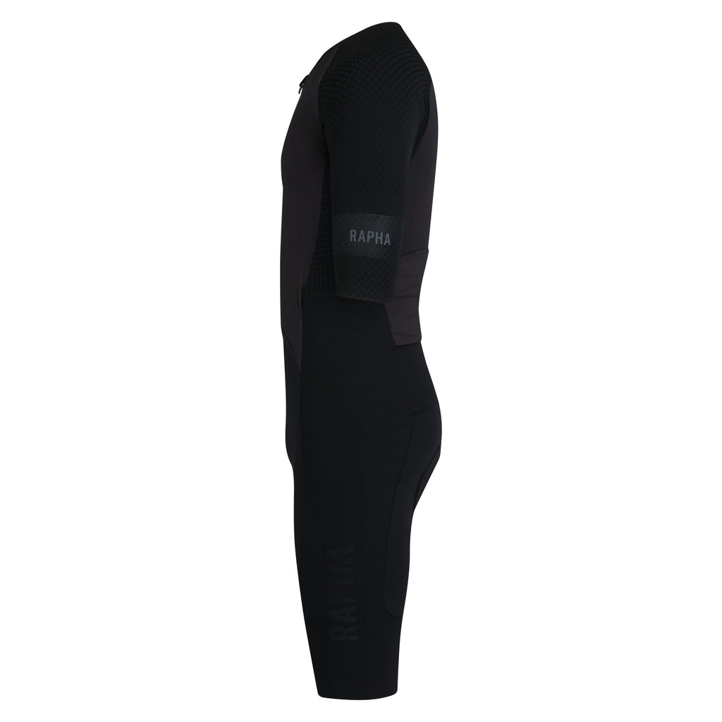 Men's Pro Team Roadsuit - Black/Black