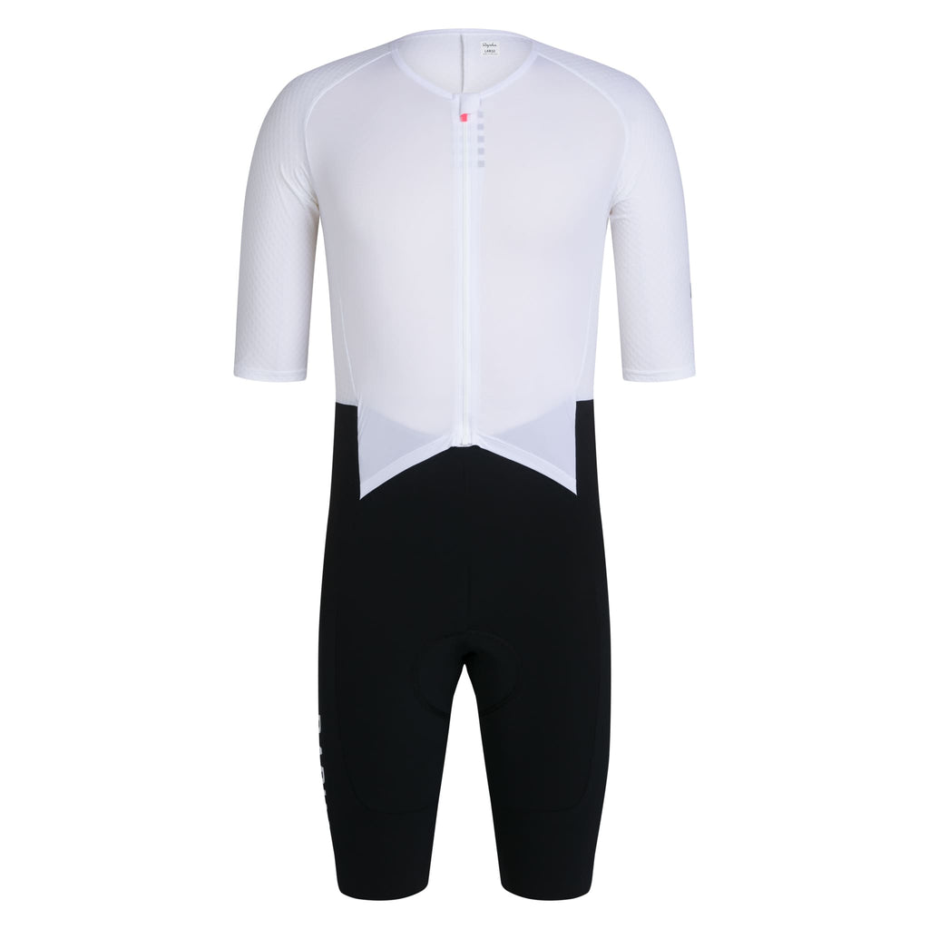 Men's Pro Team Roadsuit - White/Black