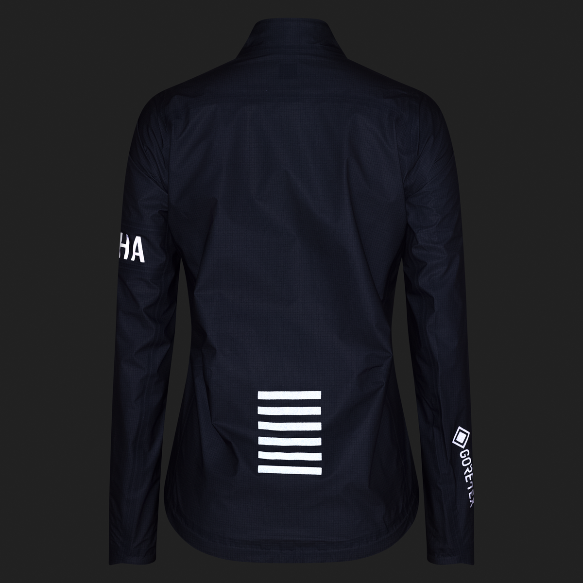 Women's Pro Team Gore-Tex Lightweight Rain Jacket II - Black/Black