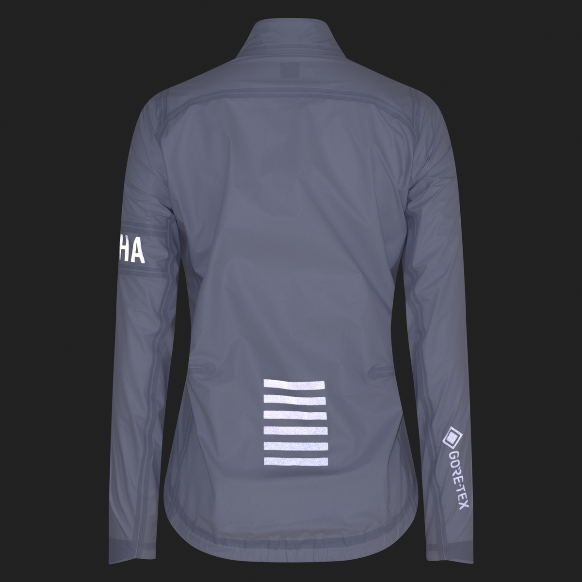 Women's Pro Team Gore-Tex Lightweight Rain Jacket II - White/Black