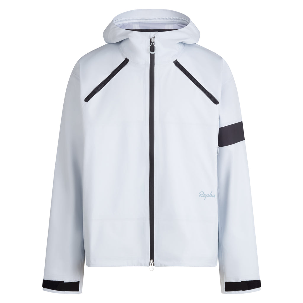 Men's Rain Jacket - Misty Blue/Light Bue
