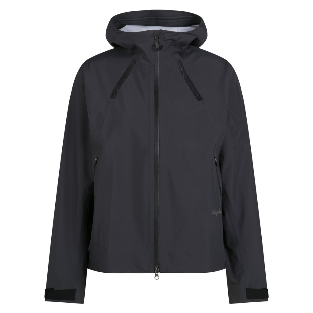 Women's Rain Jacket - Black/Carbon Grey
