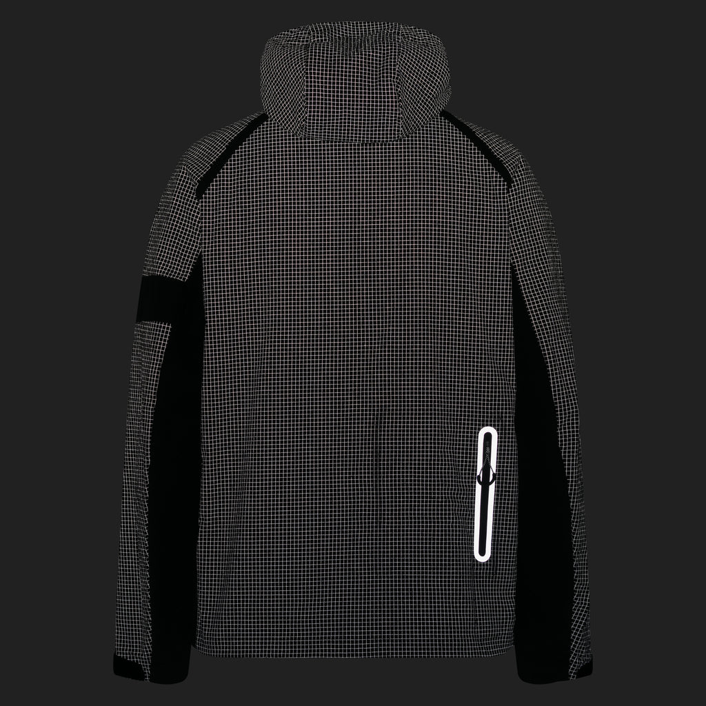 Men's Reflective Anorak - Black