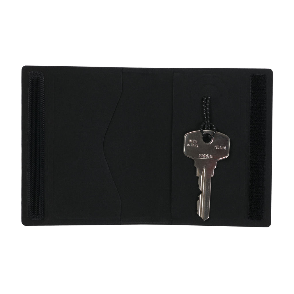 Welded Card Holder - Black Charcoal/Silver Reflective