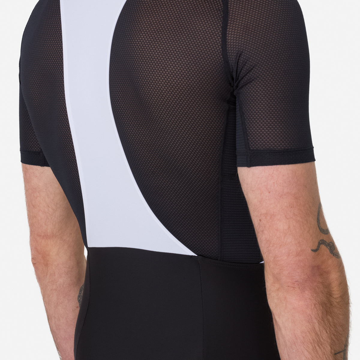Men's Core Bib Shorts - Black/White