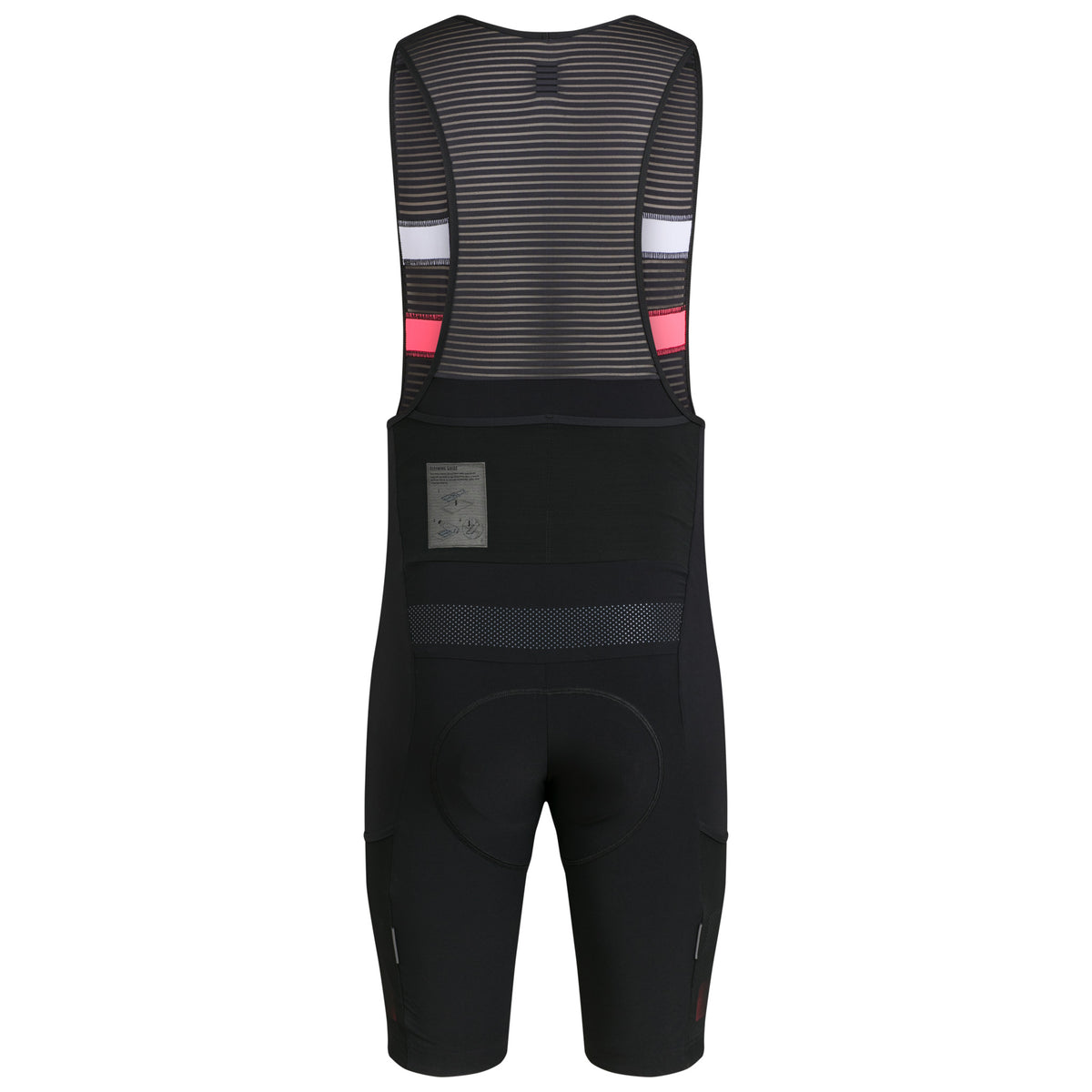 Men's Cargo Bib Shorts - Black