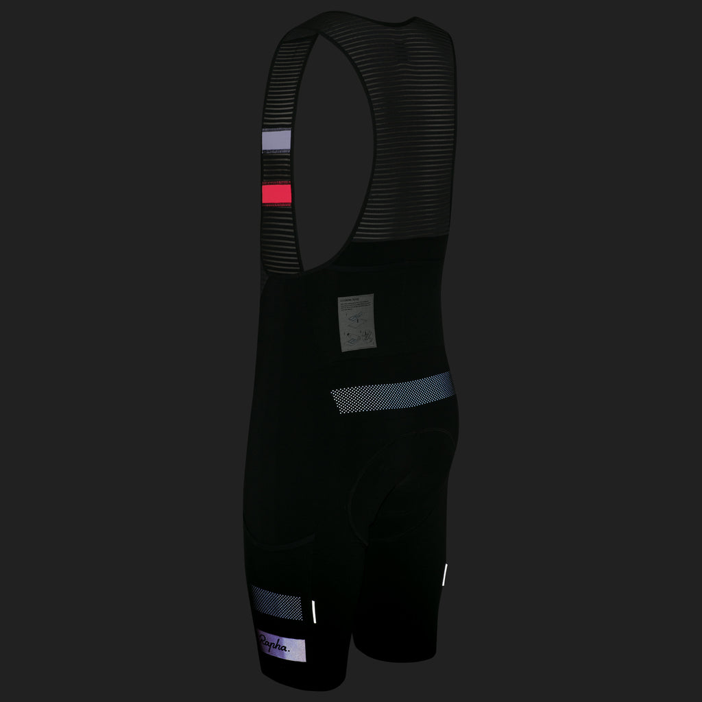 Men's Cargo Bib Shorts - Black