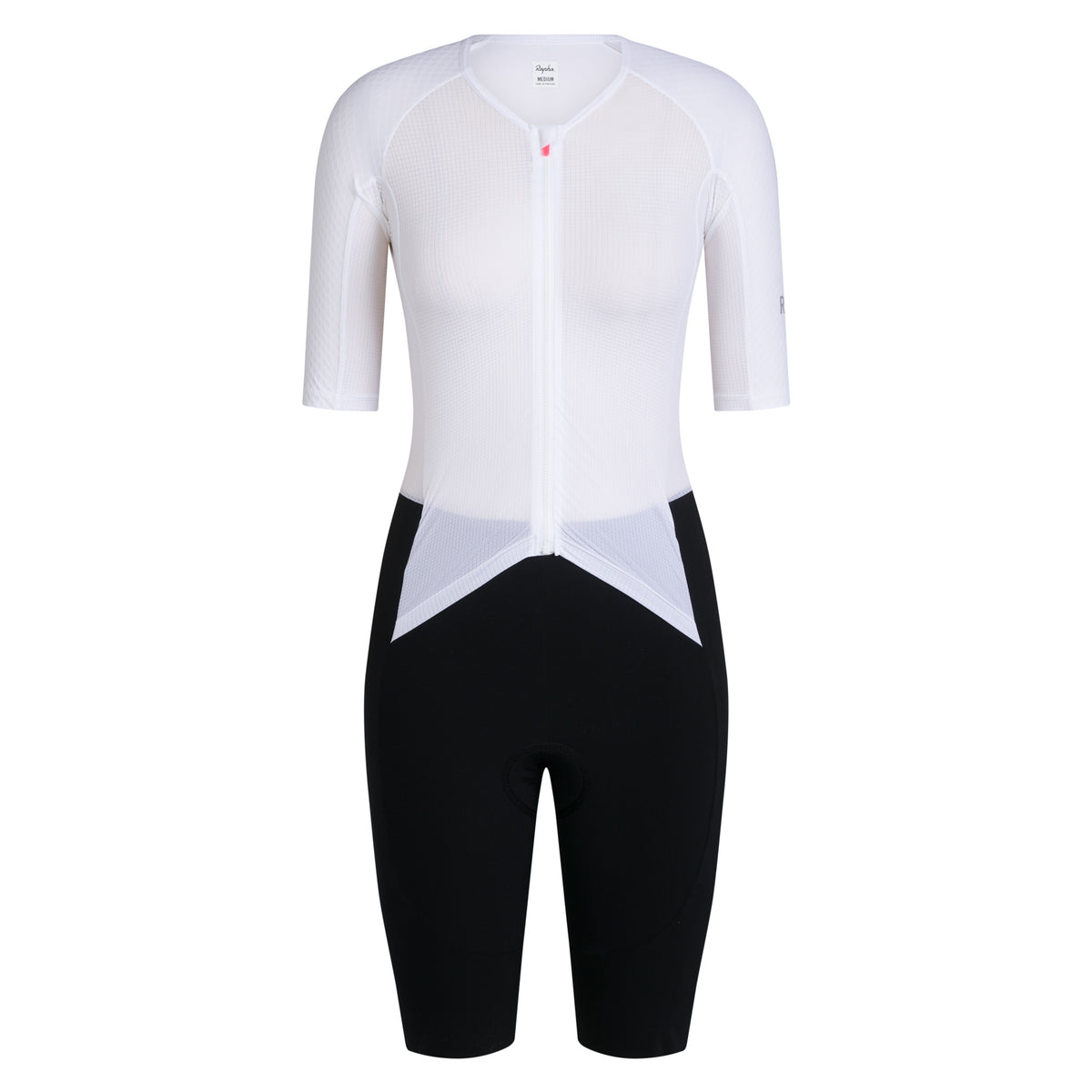 Women's Pro Team Summer Roadsuit - White/Black