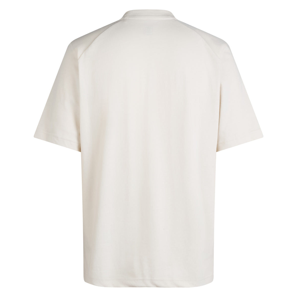 Men's Regular Cotton T-Shirt - Chalk/White