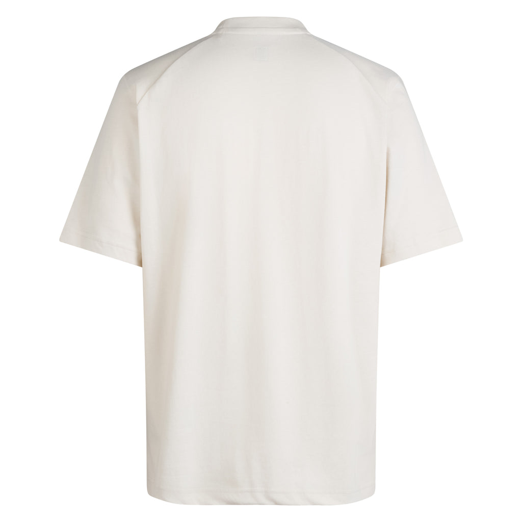 Men's Regular Cotton T-Shirt - Chalk/White