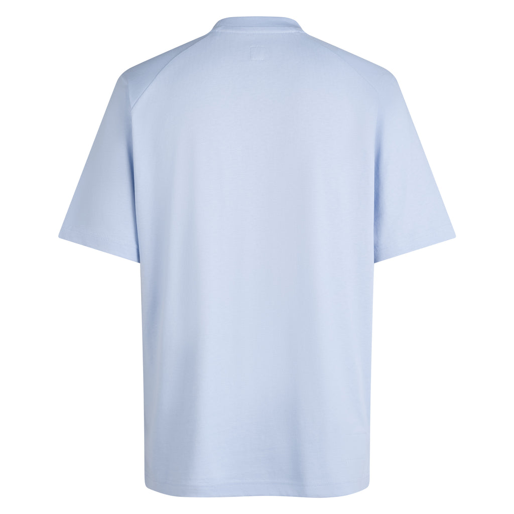 Men's Regular Cotton T-Shirt - Arctic/White