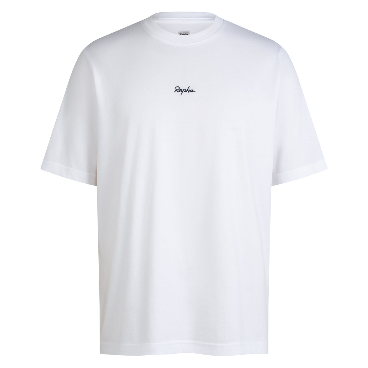 Men's Regular Cotton T-Shirt - White/Black
