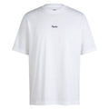 Men's Regular Cotton T-Shirt - White/Black