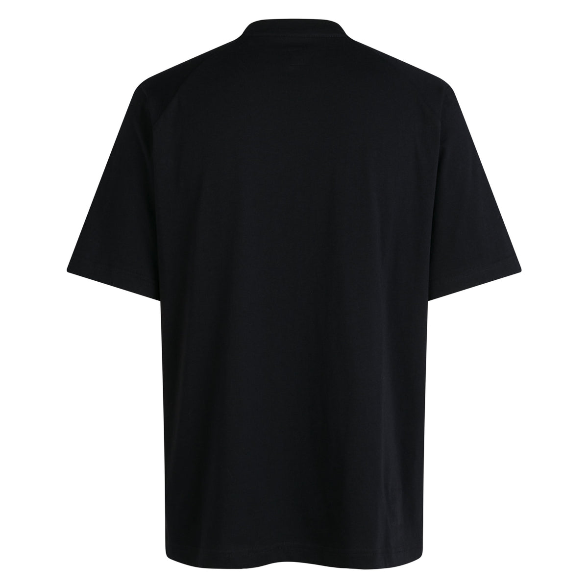 Men's Cotton Logo T-Shirt - Black/White