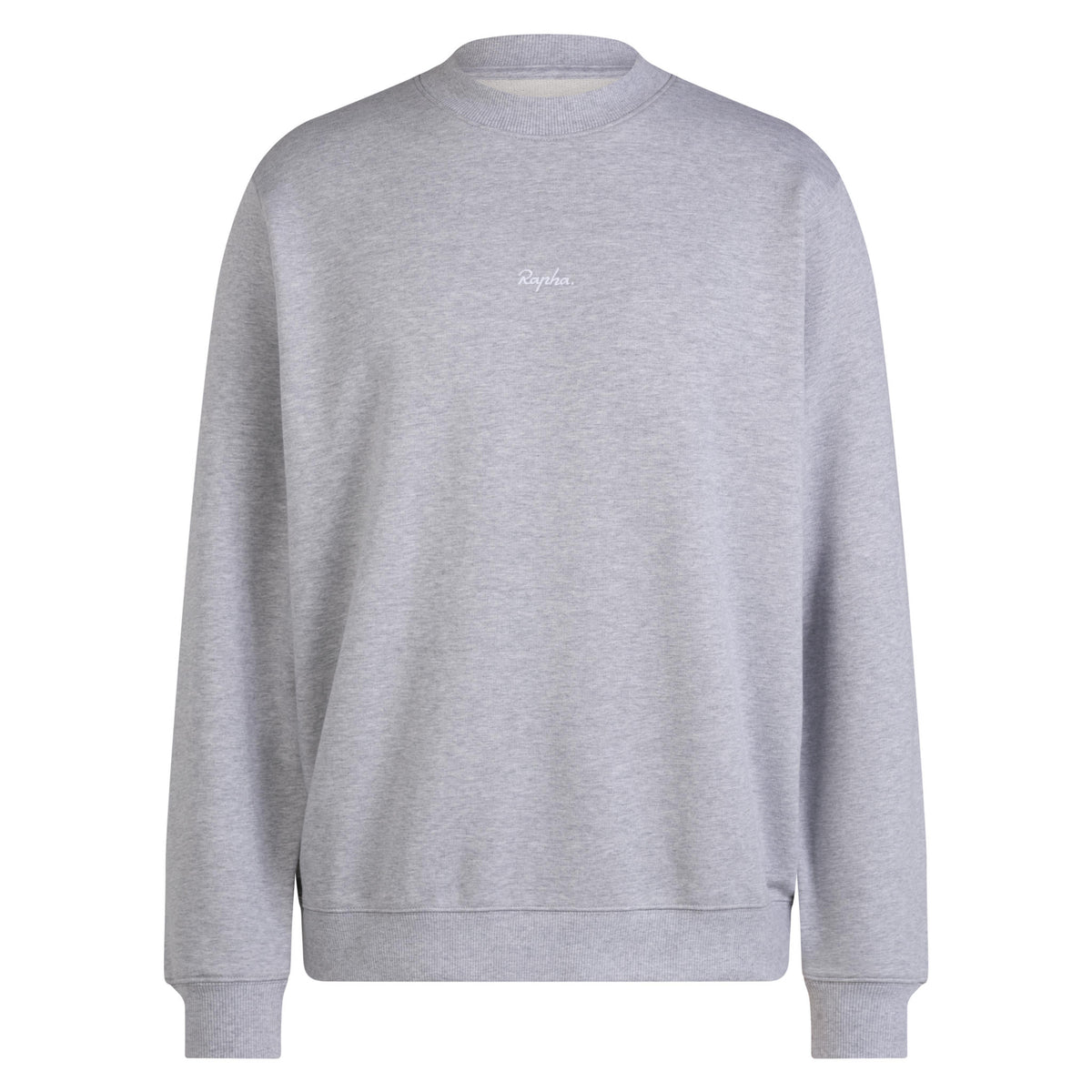 Men's Heavyweight Cotton Sweatshirt - Grey/White