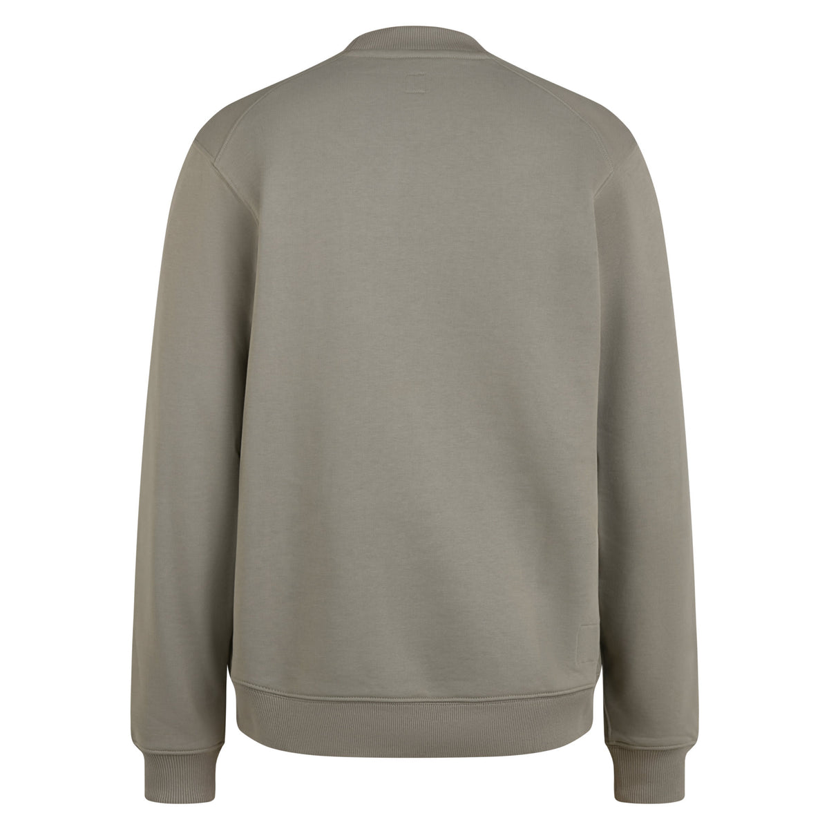 Men's Heavyweight Cotton Sweatshirt - Khaki/White