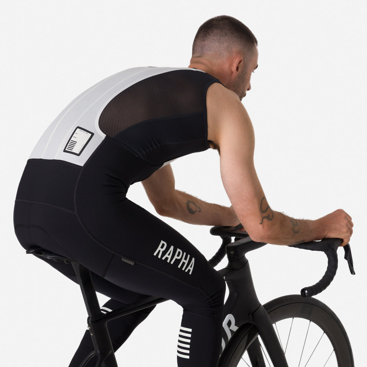 Men's Pro Team Winter Tights III - Black/White