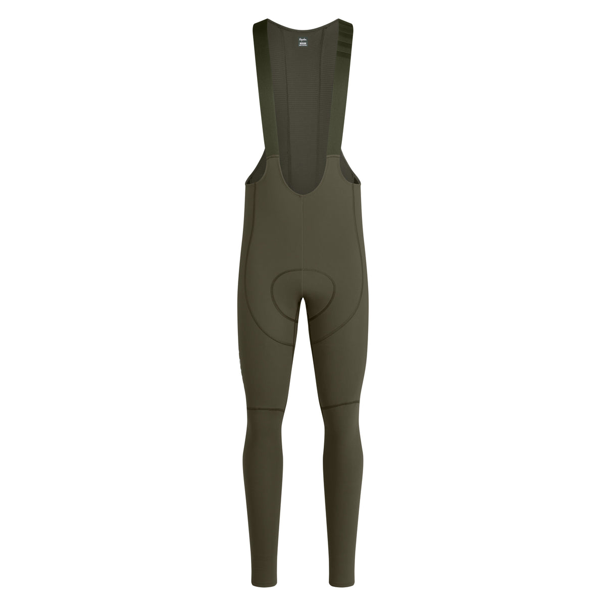 Men's Pro Team Winter Tights III - Dark Green/White