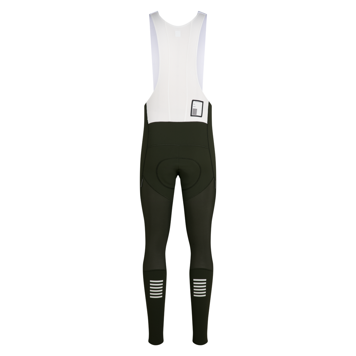 Men's Pro Team Winter Tights III - Bottle Green/White