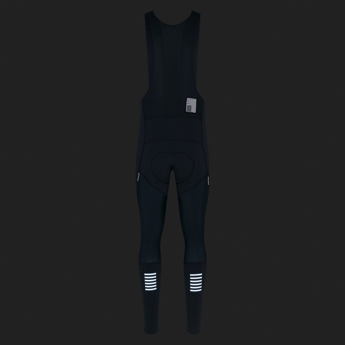 Men's Pro Team Winter Tights III - Dark Grey/White