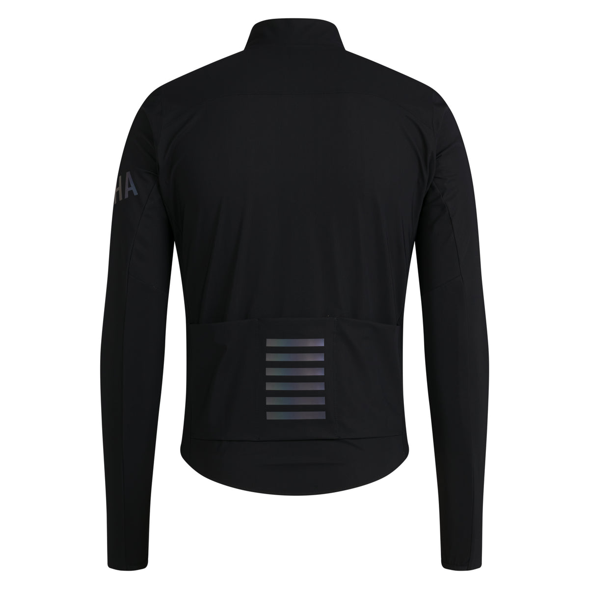 Men's Pro Team Long Sleeve Shadow Jersey - Black/Rainbow Reflective