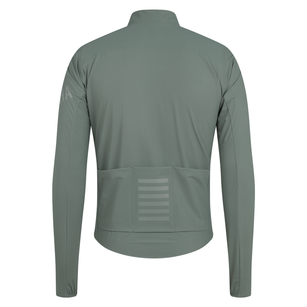 Men's Pro Team Long Sleeve Shadow Jersey - Laurel/Rainbow Reflective