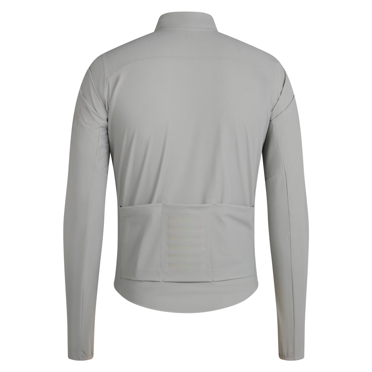 Men's Pro Team Long Sleeve Shadow Jersey - Smoky Silver/Rainbow Reflective