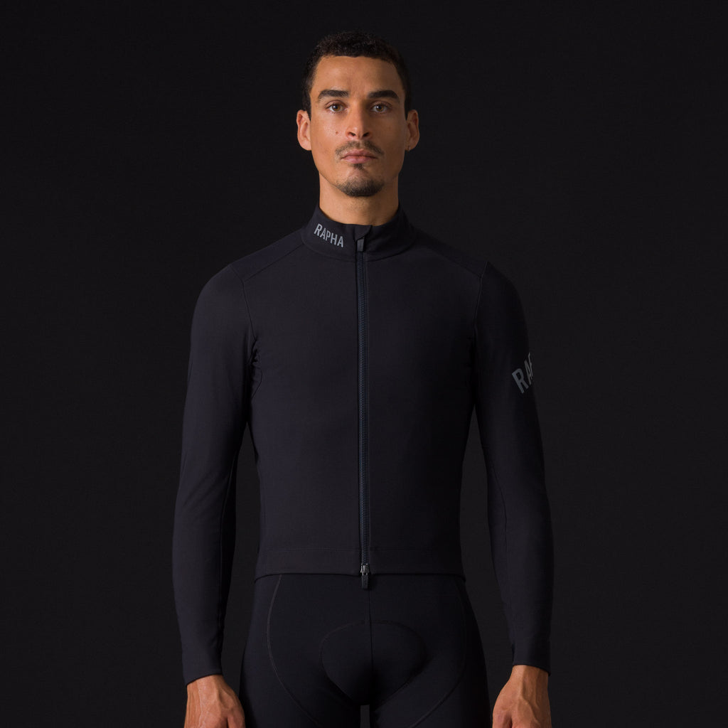 Men's Pro Team Shadow Winter Jacket - Black/Silver Reflective