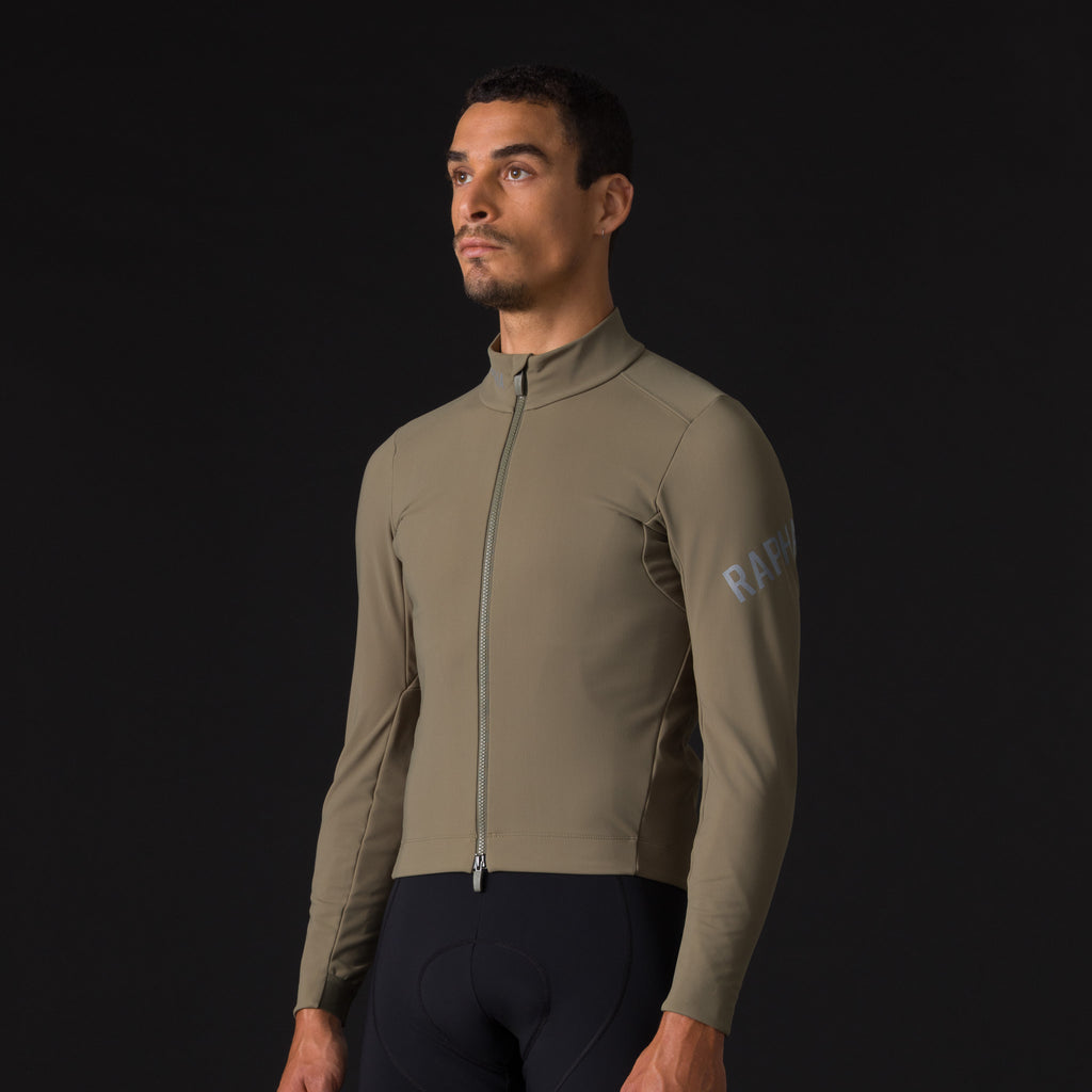 Men's Pro Team Shadow Winter Jacket - Moss Green/Silver Reflective