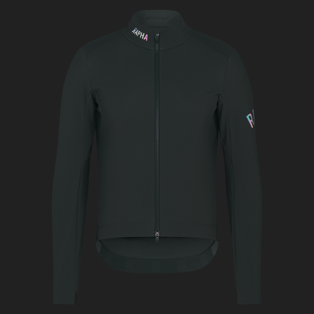 Men's Pro Team Shadow Winter Jacket - Laurel/Rainbow Reflective