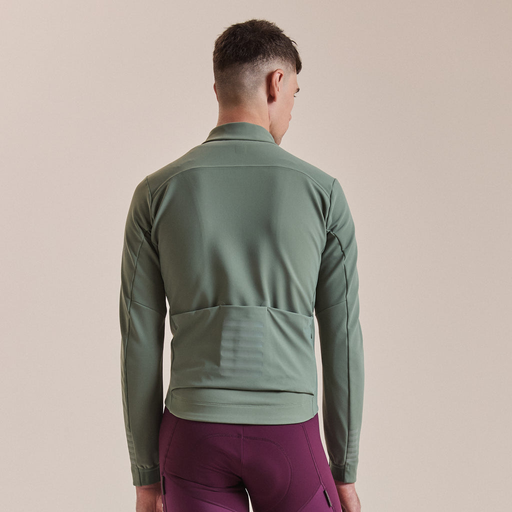 Men's Pro Team Shadow Winter Jacket - Laurel/Rainbow Reflective