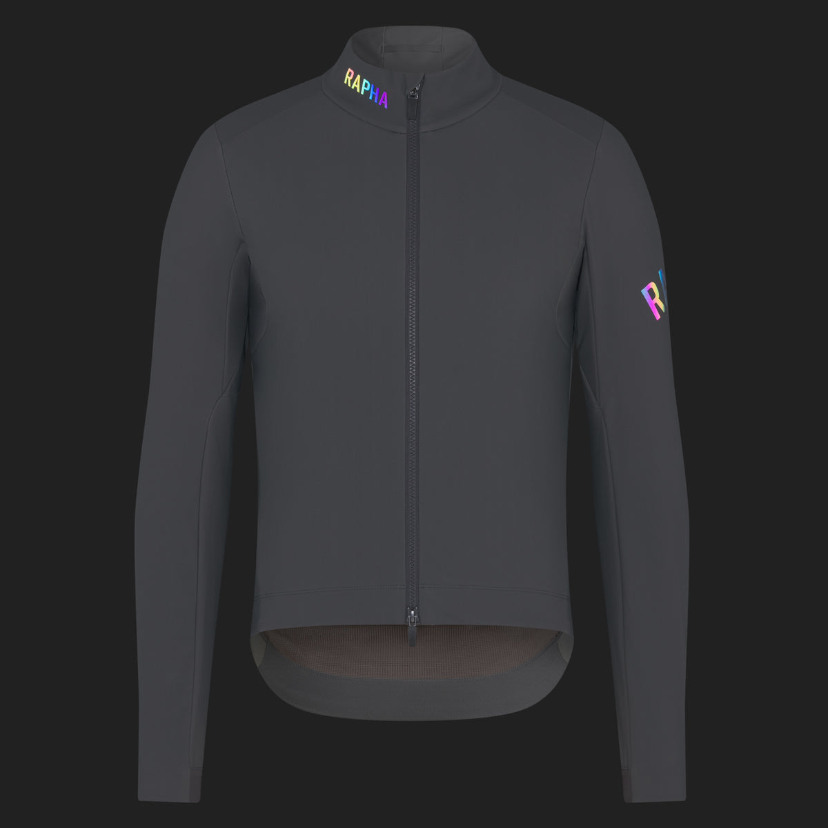 Men's Pro Team Shadow Winter Jacket - Smoky Silver/Rainbow Reflective