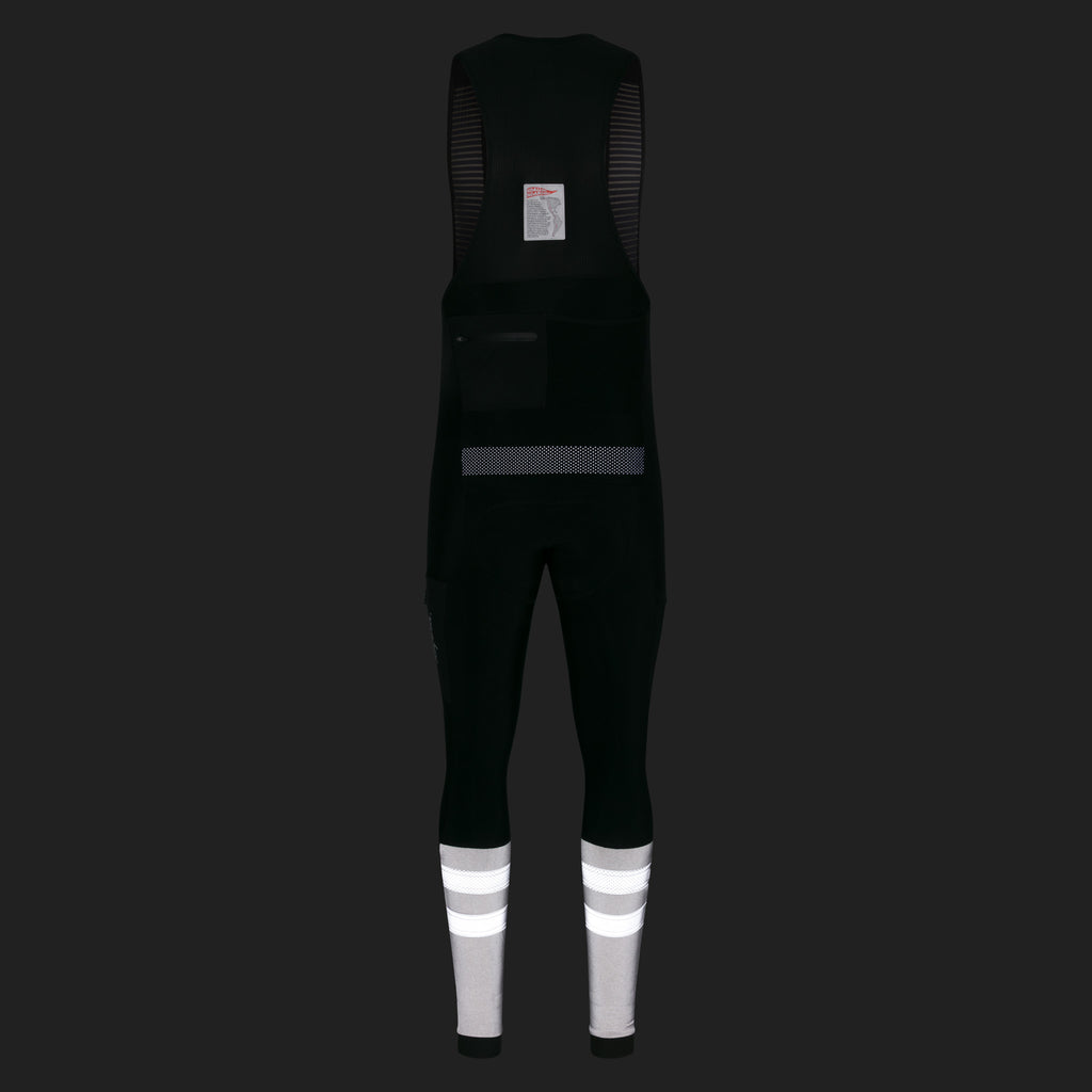 Men's Brevet Cargo Winter Tights - Black/Black