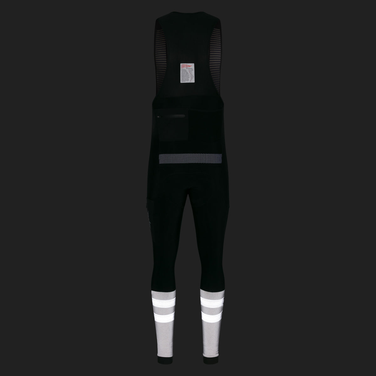Men's Brevet Cargo Winter Tights - Black/Black