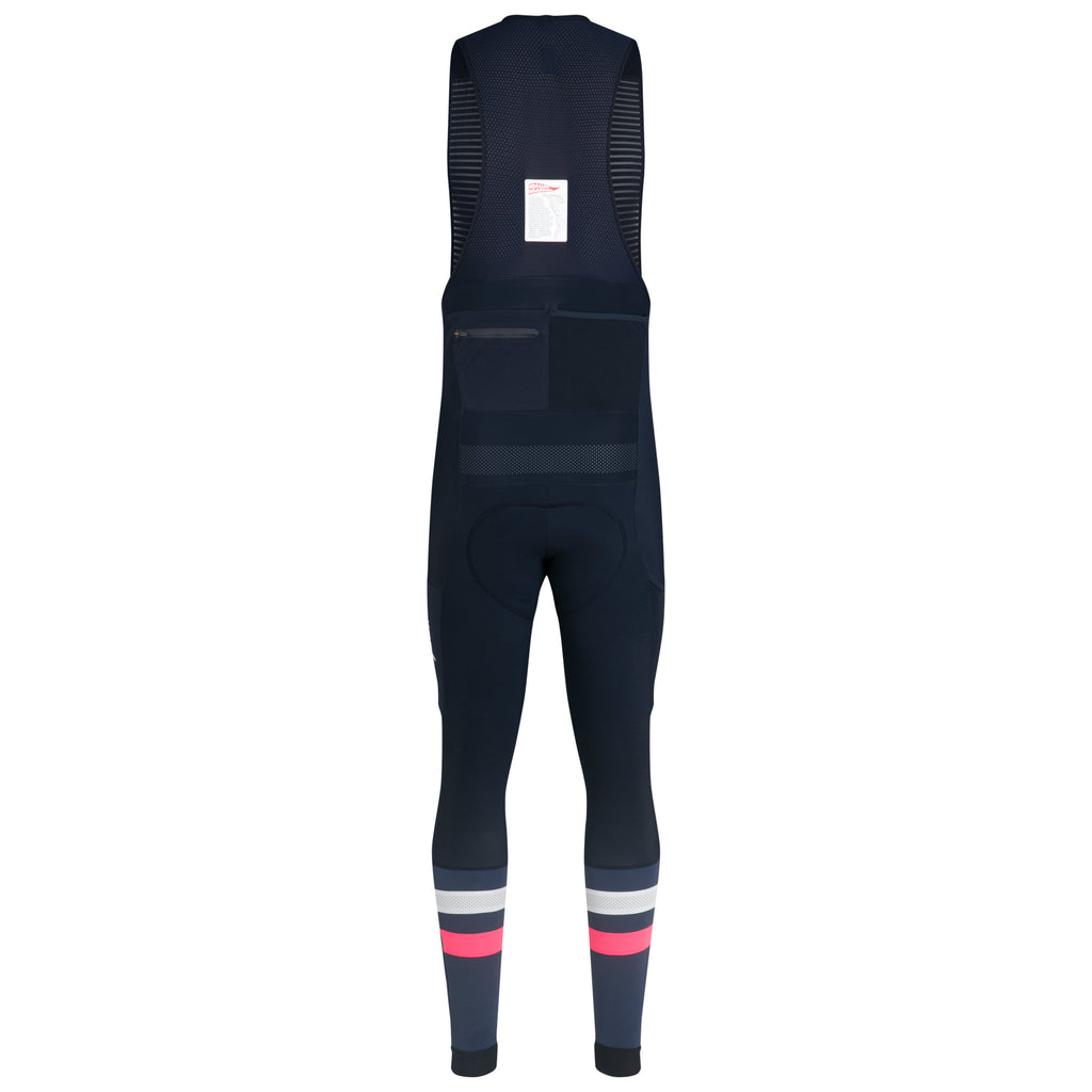Men's Brevet Cargo Winter Tights - Dark Navy/White